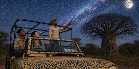 ½-Day 4x4 Bush by Night Safari & Vic Falls Town Safari