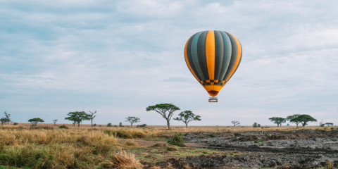 ½-Day Hot Air Balloon Safari & Breakfast in Serengeti