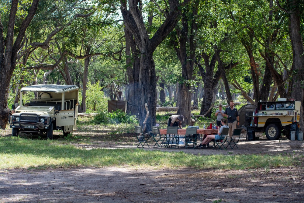 Botswana Jackal Group Camping Safari
