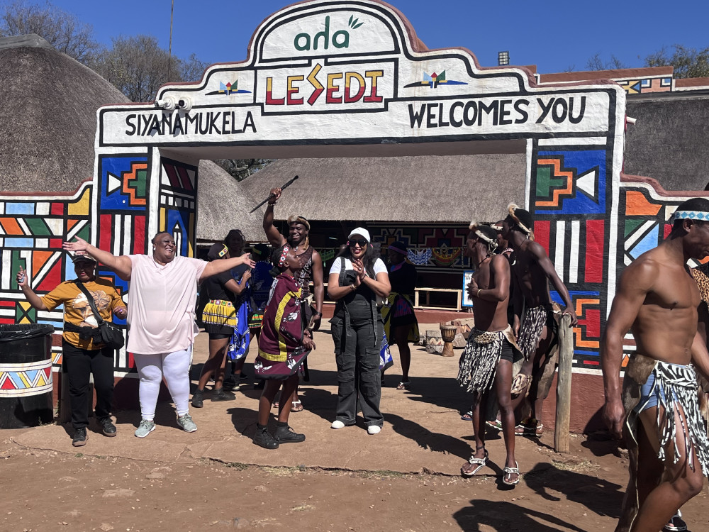 Lesedi Cultural Village and Lion and Safari Park