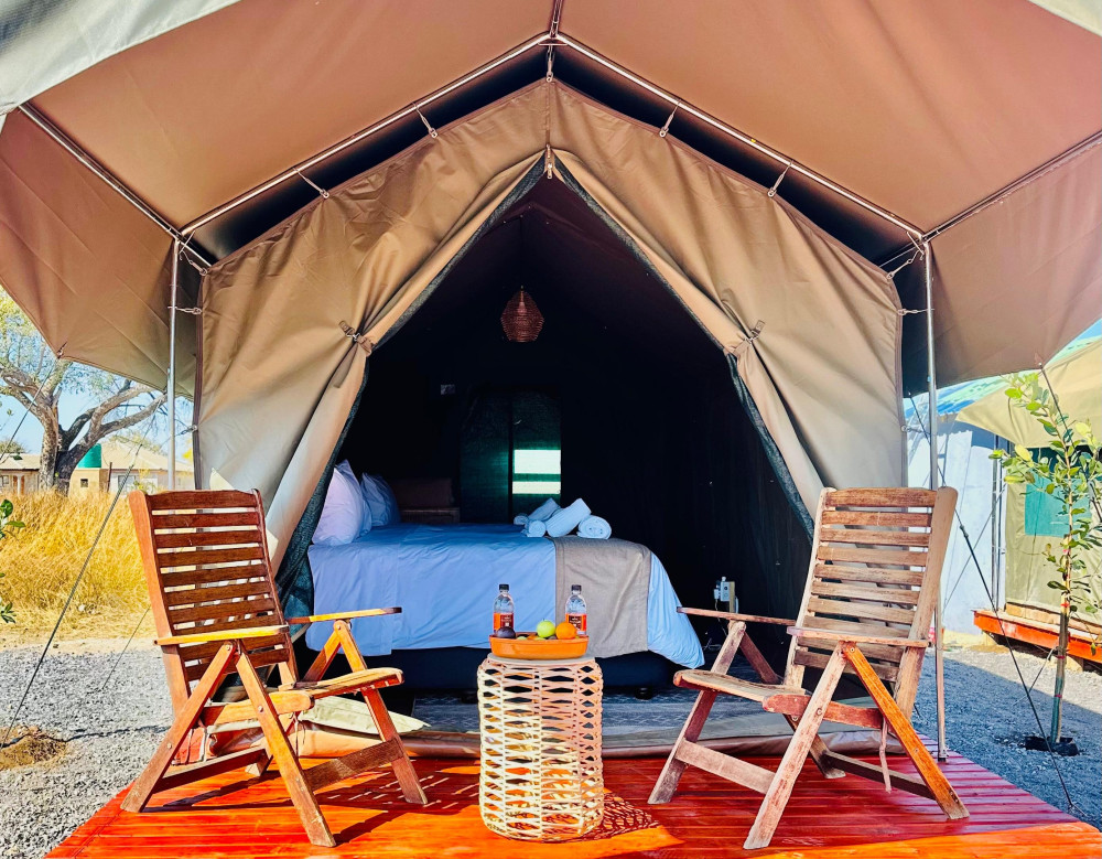 En-Suite Tlou Tented Safari Camp in Pilanesberg