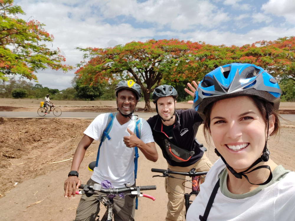 Pedal Power the Foothills of Mt Kilimanjaro