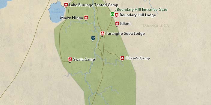 safari tanzania camping tarangire