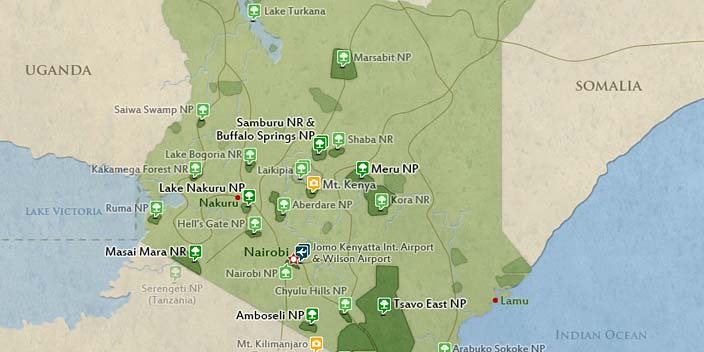 major tourist sites in kenya