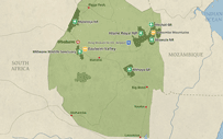 Map of Eswatini