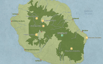 Map of Réunion