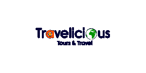 Travelicious Tours and Travel Logo
