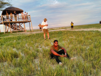 Sekanka Safaris Team retreat in Makgadikgadi Pans.