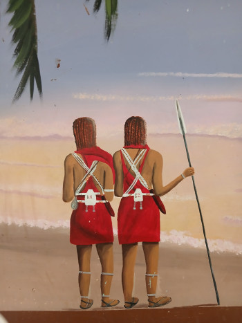 Hot air balloon safari in the world famous Masai