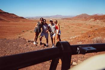 Nelson Travel team in Namibia