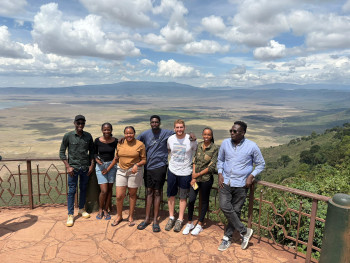 Karibu Tena Team at Ngorongoro Crater