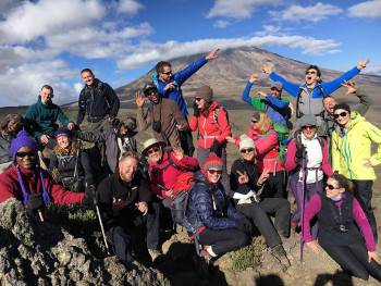 Kiliholidays Team treks Mount Kilimanjaro