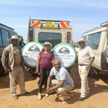 in the photo is Esther the director and our guides