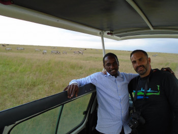 At Masai Mara National reserve 