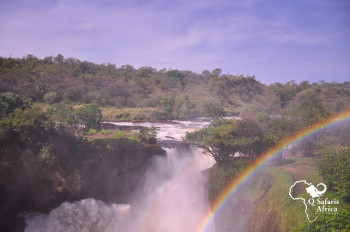 The strongest falls in the world Murchison Falls 