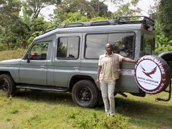 One of our Safari Jeep, Big windows to see clearly