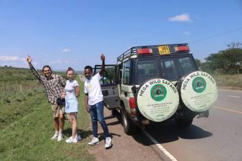 Our clients at Murchison Falls National Park