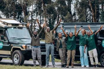A Few Of Our Team Members and Tour Vehicles