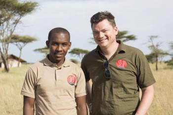 Hilary and Martin - owners of Suricata Safaris