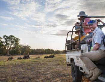 Mike Scott guiding walking safaris since 1990