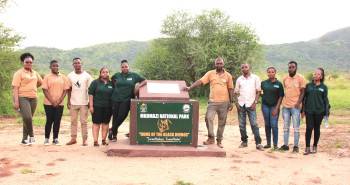 NIASA TOURS STAFF AT MKOMAZI NATIONAL PARK