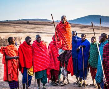 Part of our Guides at Masai Mara