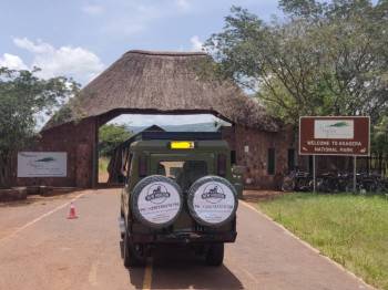 Entry to Akagera National Park