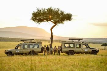 Beacon Safaris Team in Masai Mara 
