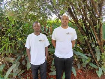 Director and a sales staff 
