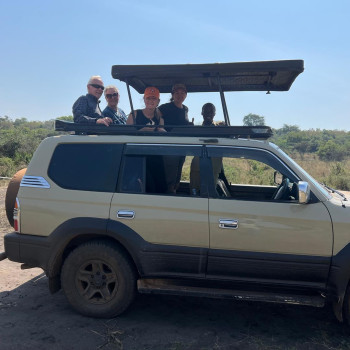 Photo taken during game drive