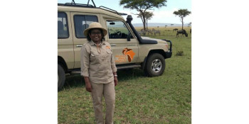 Our Director on a Safari in Maasai Mara